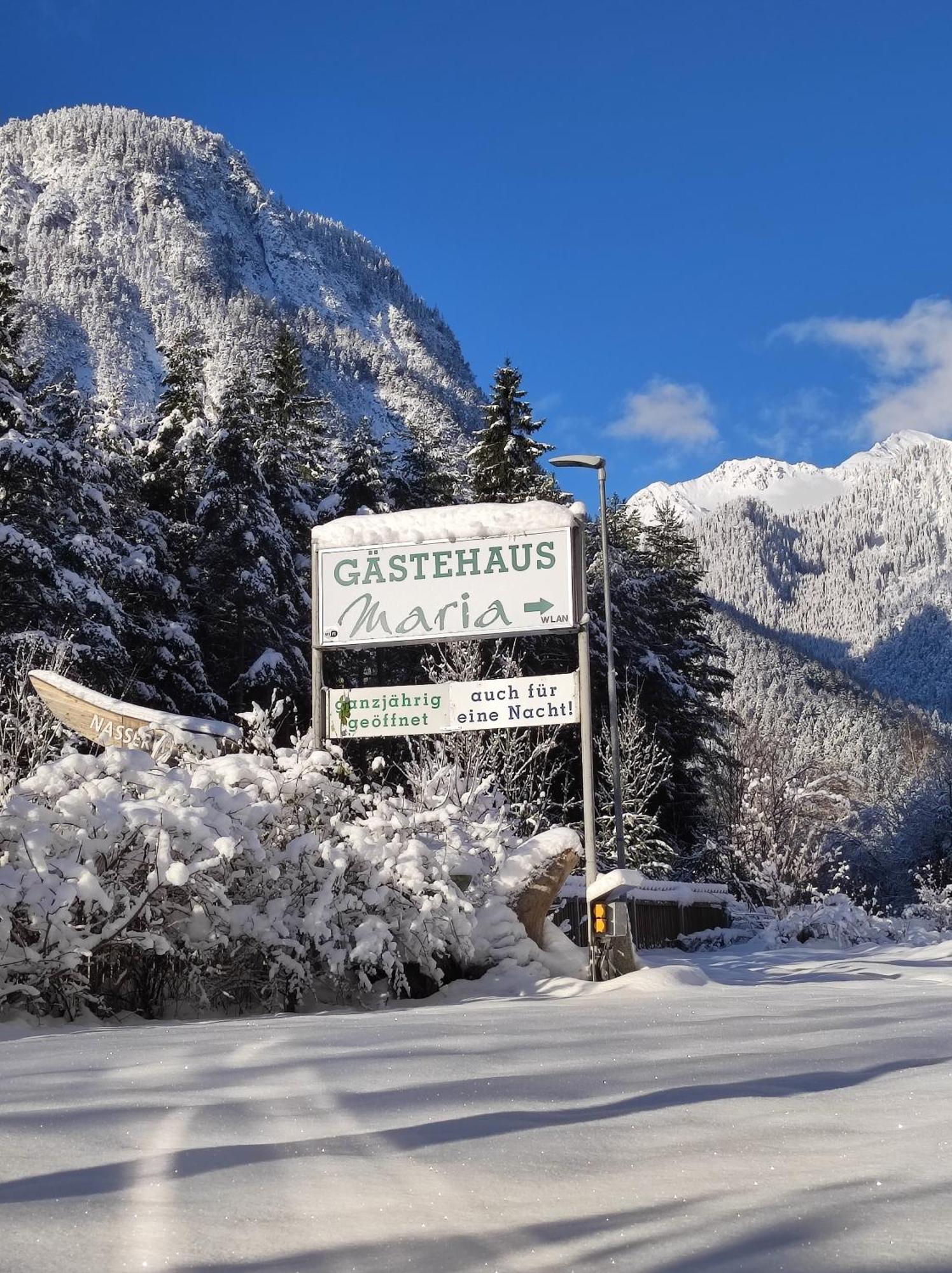 Gaestehaus Maria - Privatzimmer Nassereith Zewnętrze zdjęcie
